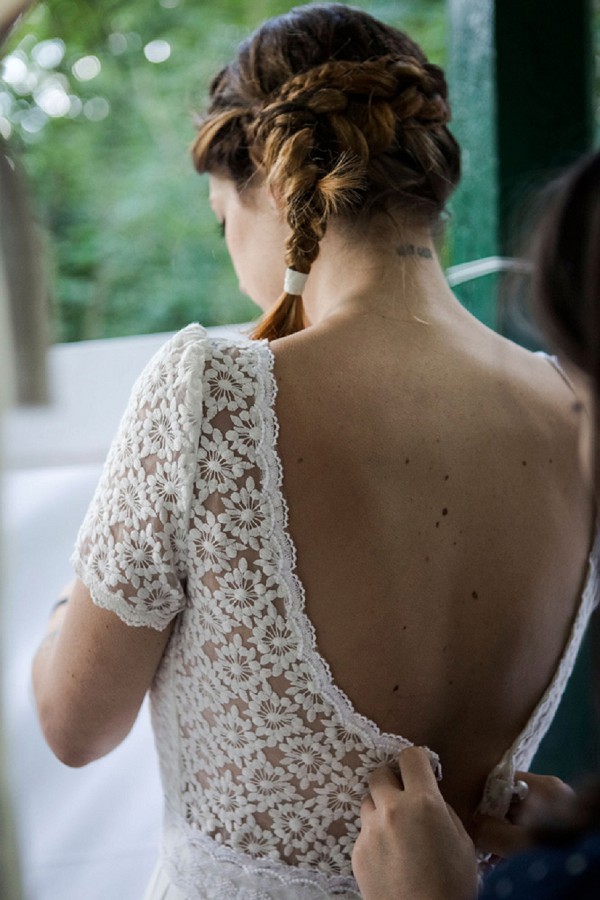 backless Under the apple tree dress
