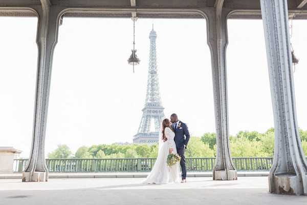 Paris wedding photo