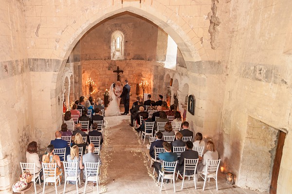 intimate chapel wedding