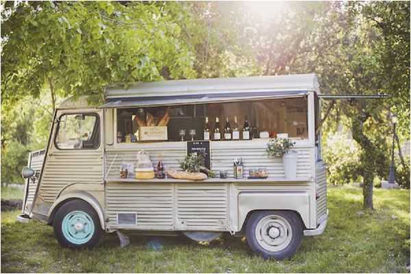 French Inspired Wedding Catering Ideas Food Truck