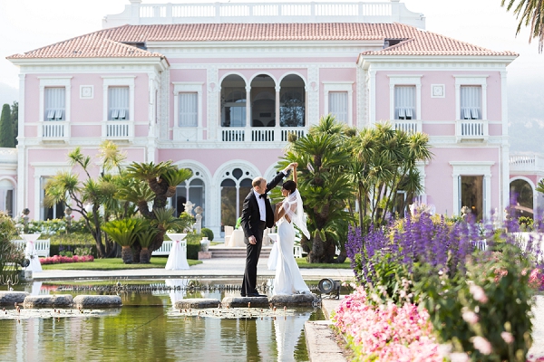 Villa Ephrussi de Rothschild wedding day