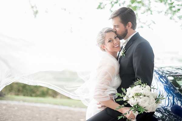 veil wedding photo