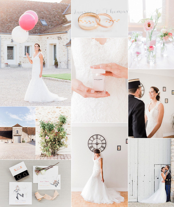 Military Inspired French Countryside Wedding Snapshot