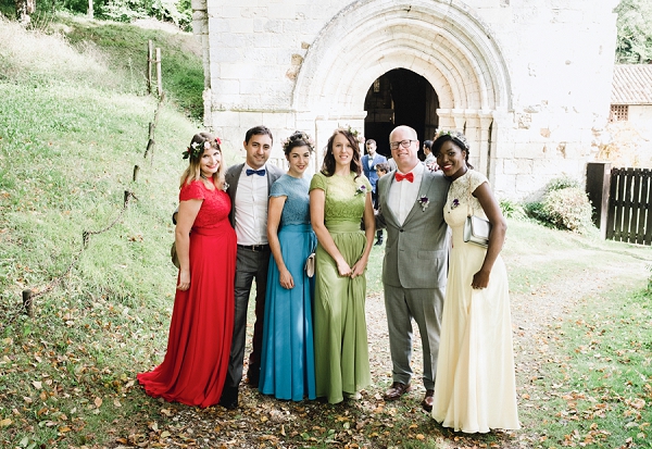 colourful Medieval wedding