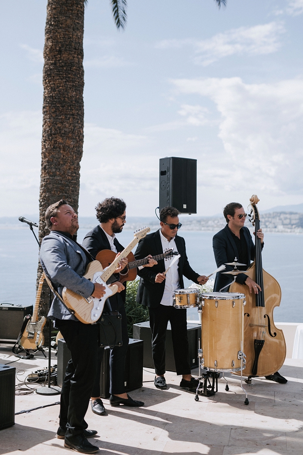 The Troubadours French Riviera Wedding