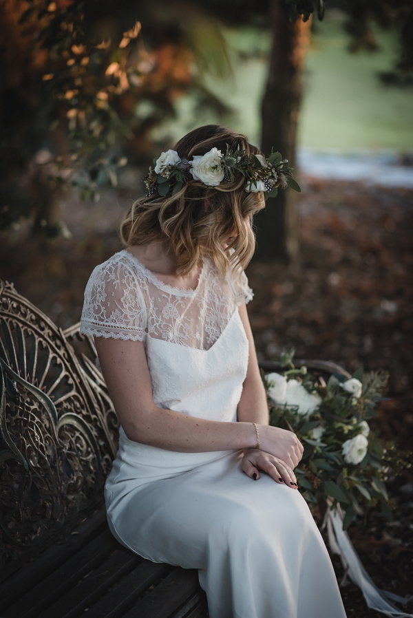 woodland inspired bride