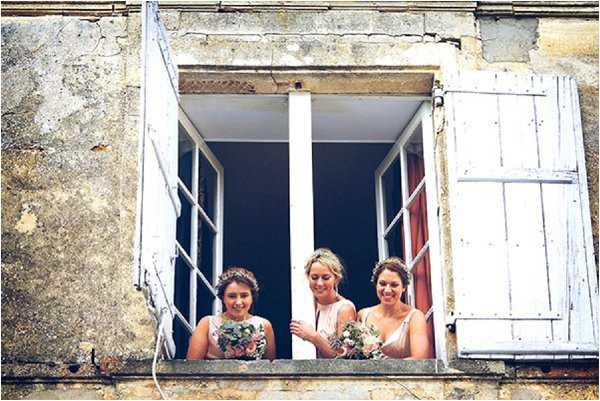 French Country Wedding Chateau Window