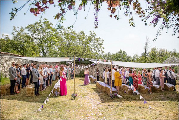 French Country Wedding Shelter Sun
