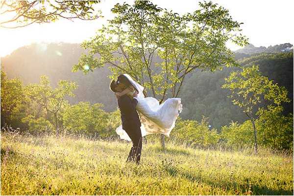 French Country Wedding Sunset Lydia Taylor Jones