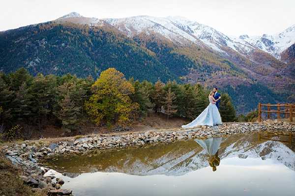 Mountain Wedding | Images by Magali Tarasco Photographer and Ekaterina Kurilovich Photographer