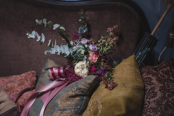 vintage wedding bouquet