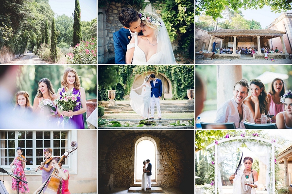 Boho Inspired Colourful South Of France Wedding Snapshot
