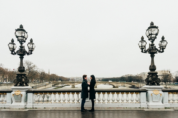 Engaged in Paris