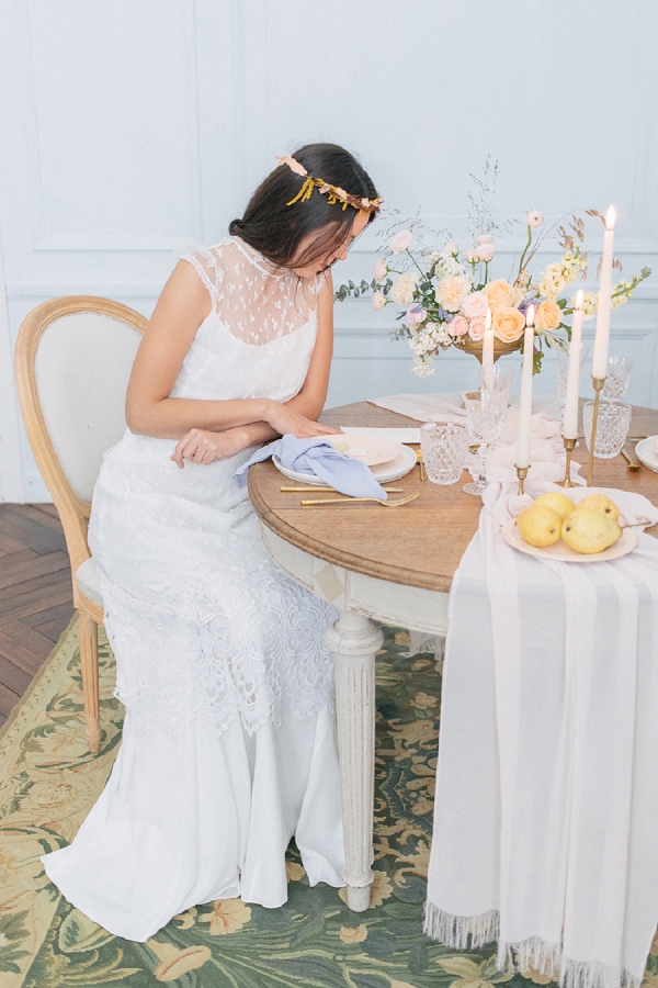 Ribbon, napkins and tablecloths wedding