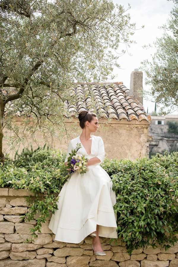 Stylish bridal style