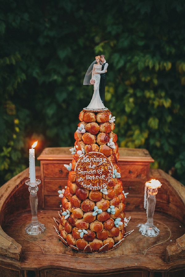 Traditional French wedding cake
