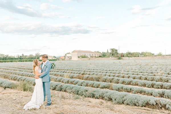 lavender field wedding