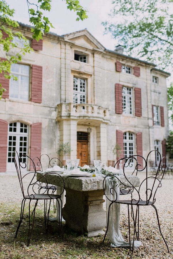 Château De Roussan Wedding Shoot
