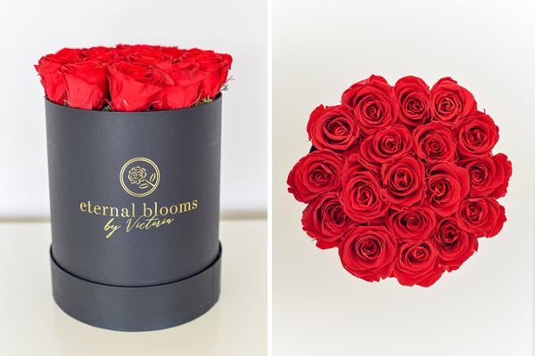 Luxury Wedding Favours Red Roses