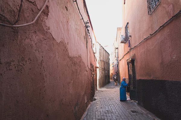 Quaint Moroccan streets