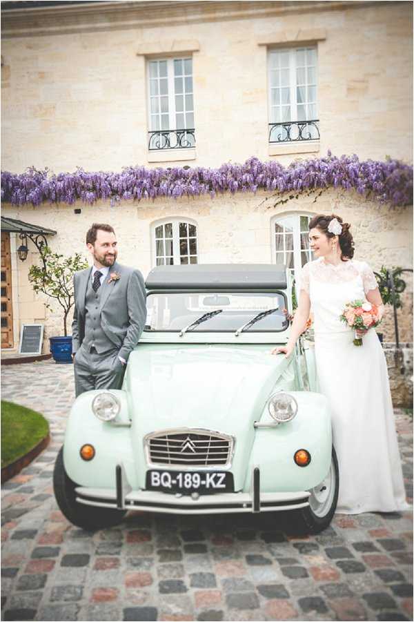 Spring French Wedding Car