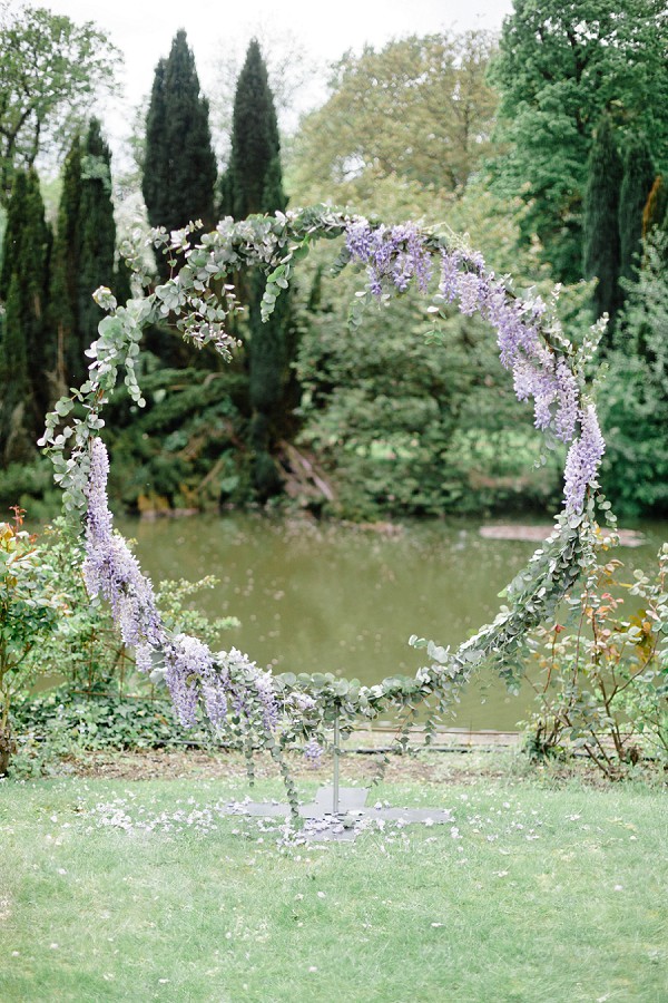 wisteria ceremony arch