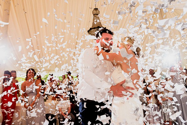 First dance confetti cannons