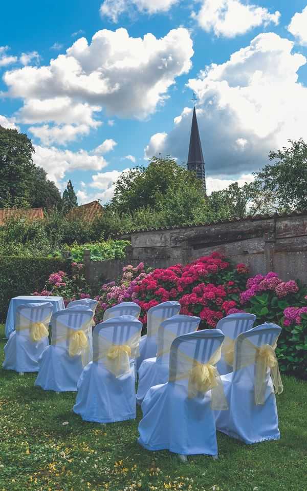 Garden Wedding in Northern France