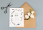 Wedding invitations from Atelier Rosemood Watercolour Meadow