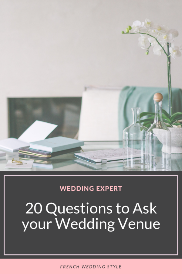 20 questions to ask your wedding venue 600