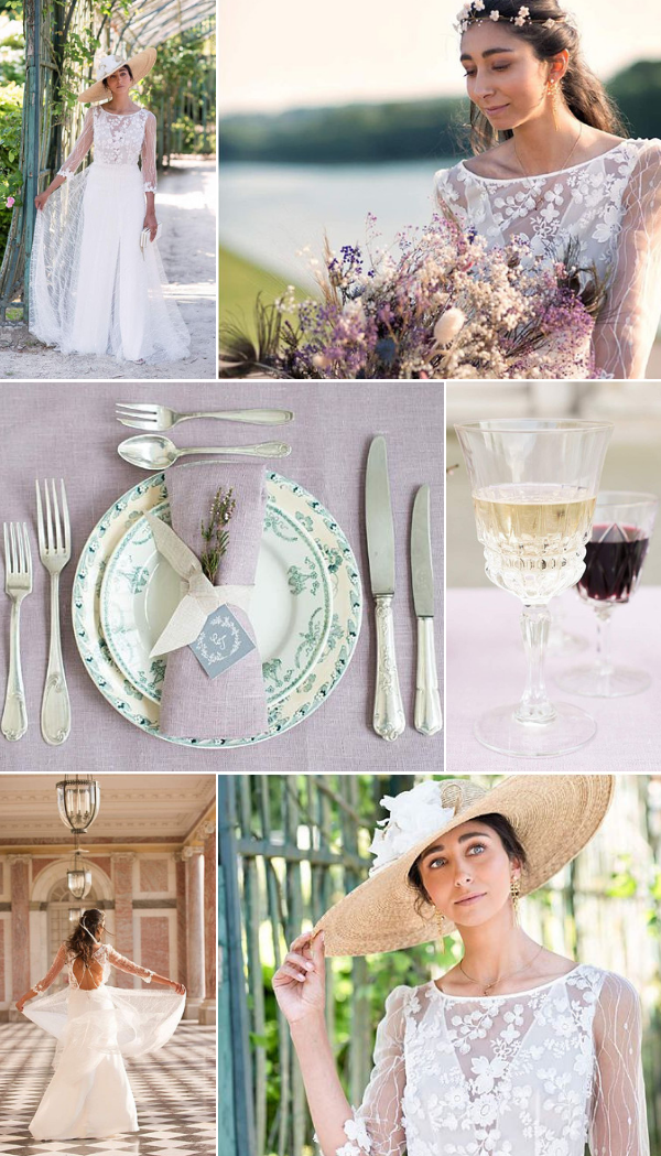Elegant Versailles Wedding Inspiration Snapshot