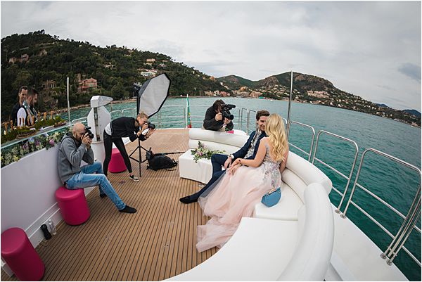 Exclusive Yacht wedding and anniversaries in France Photo shoot