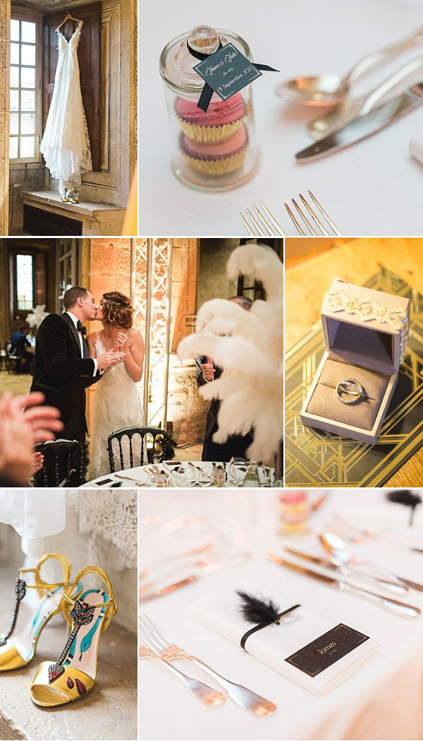 5 Star Chateau in France Gatsby Wedding Snapshot