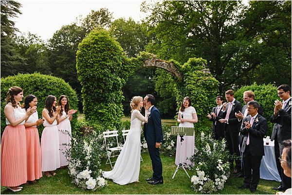 wedding at Château de Méridon finally married