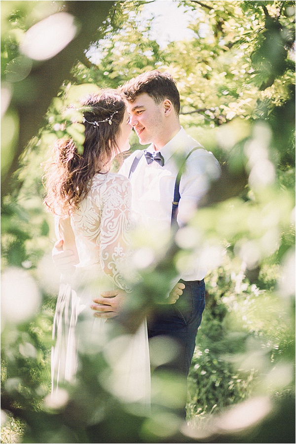 wedding in Provencal Beauty - Intimate Couple on French Wedding Style
