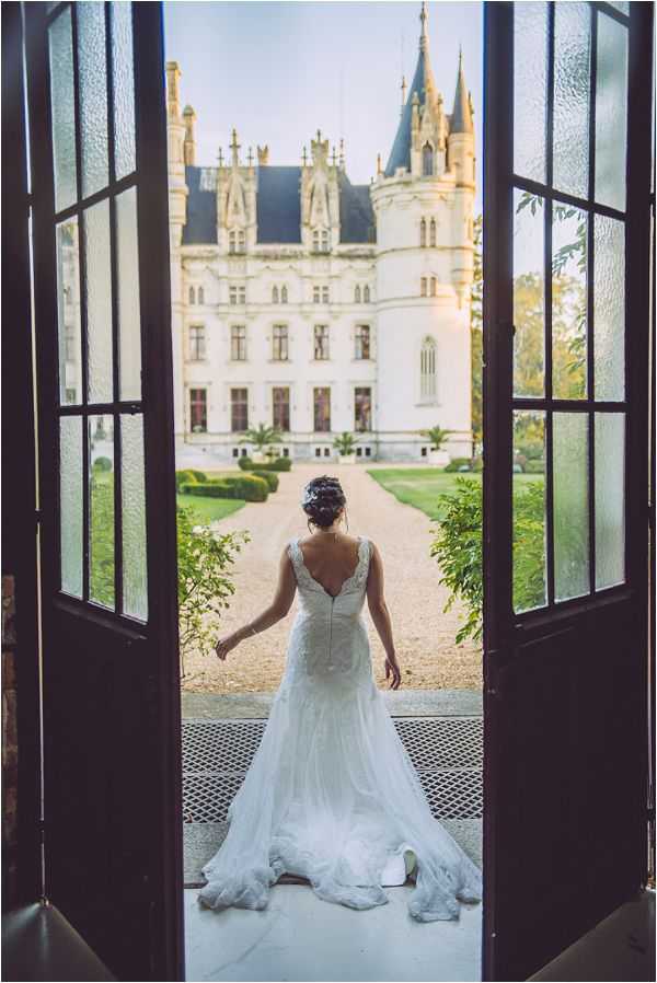 Chateau Challain fairytale bride wedding by Janis Ratnieks Photography