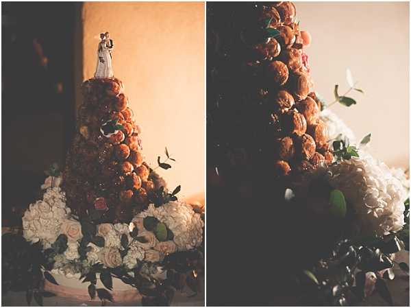 Chateau Wedding in Provence Croquembouche