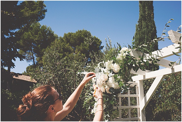 Chateau Wedding in Provence Fleurs Design by Faustine