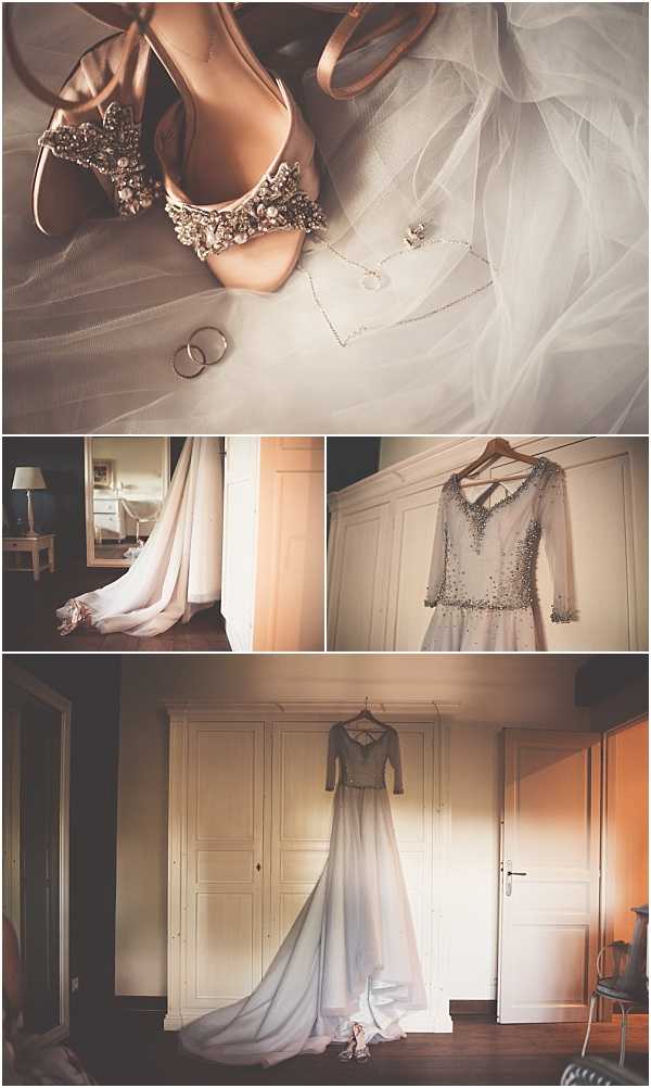 Chateau Wedding in Provence Wedding Dress