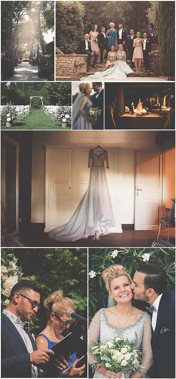 Chateau Wedding in Provence Wedding Snapshot