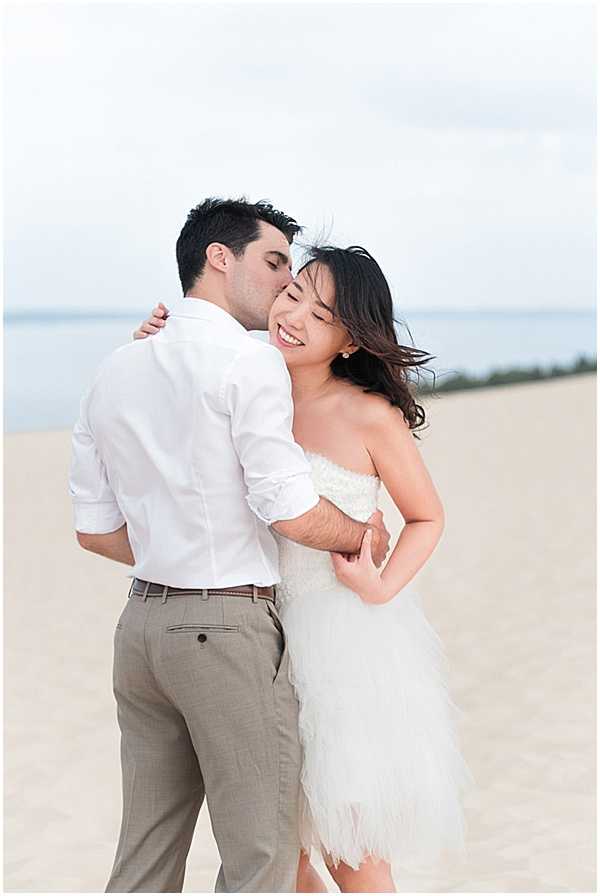 French Destination Wedding Sand Dune Shoot