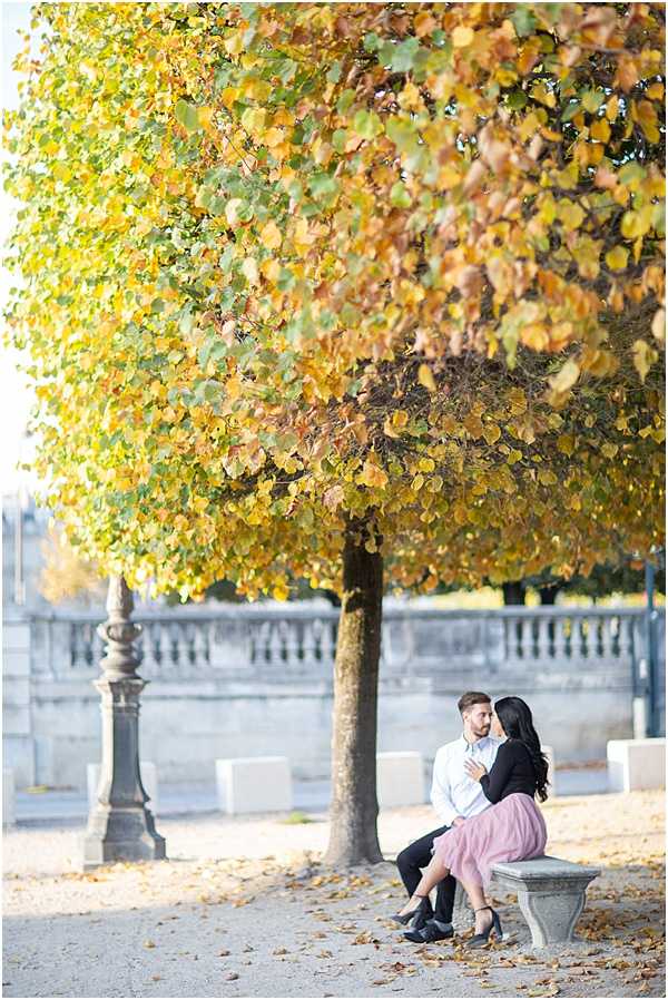 Honeymoon Shoot in Paris staring into each others eyes