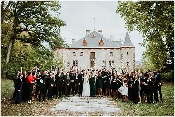 Wedding in Alsace The Wedding Party