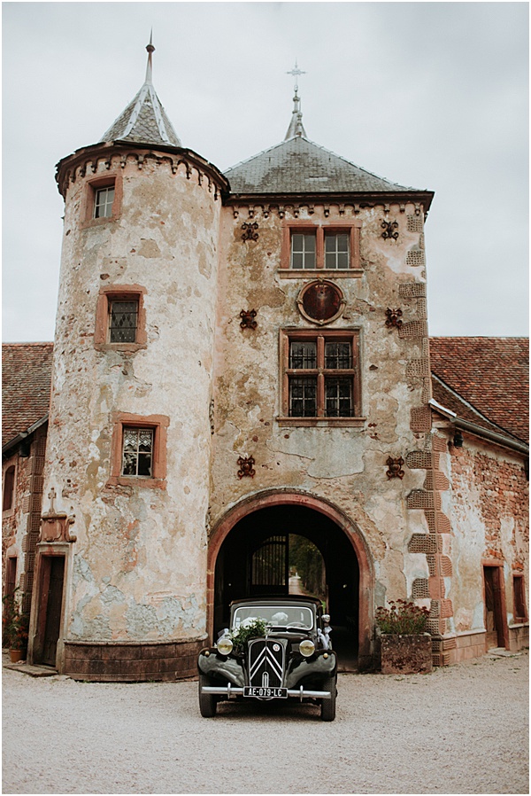 Wedding in Alsace Wedding Car