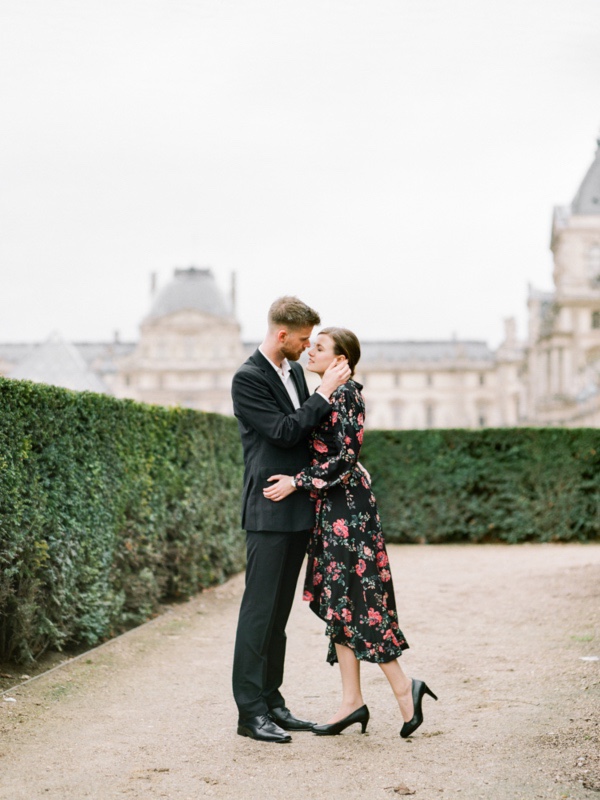 Couple In Love Paris