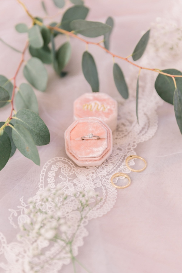 Pink Engagement Ring box