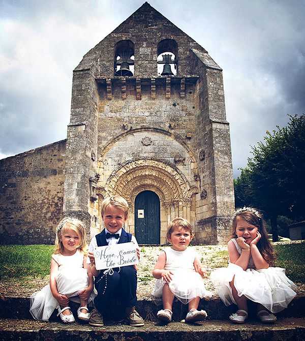 Elian Concept Weddings Children at French Weddings Cortege