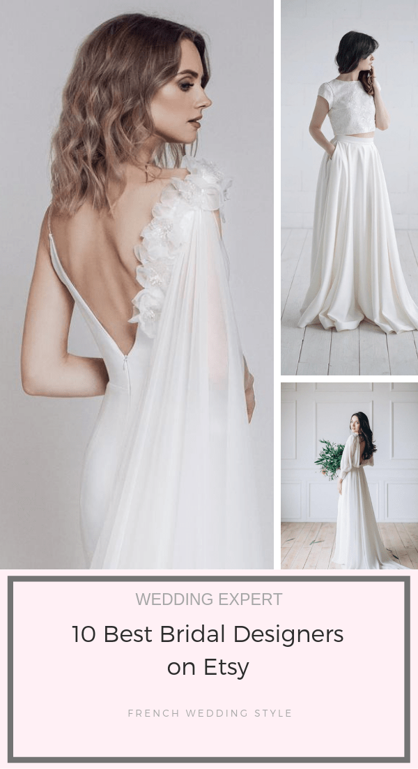 best etsy wedding dress shops