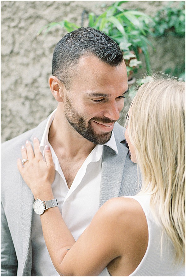 engagement session from the French Riviera