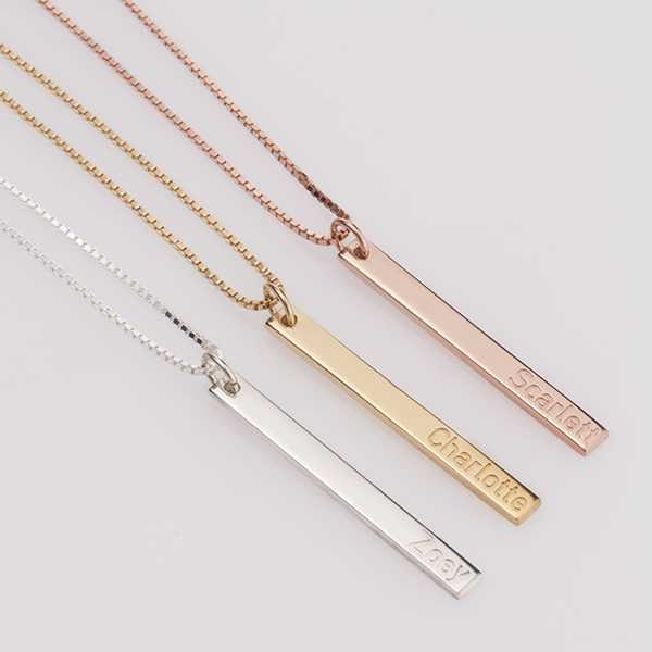 Skinny Bar Necklaces